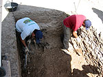 Trabajos de excavación 2009